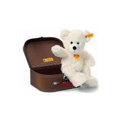 Przytulanki i maskotki: STEIFF Maskotka Miś Lotte z kuferkiem 28 cm kolor biały