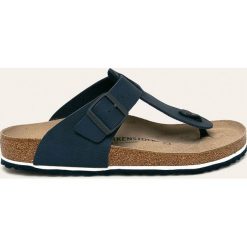 Birkenstock - Japonki Medina. Niebieskie kapcie męskie Birkenstock, z gumy, na klamry. Za 319,90 zł.