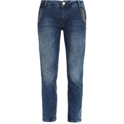 Mos Mosh ETTA SHINE ZIP Jeansy Slim Fit blue denim. Niebieskie jeansy damskie relaxed fit marki Mos Mosh. W wyprzedaży za 421,85 zł.