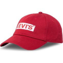 Czapka z daszkiem LEVI'S® - 231965-6 87. Czerwone czapki damskie bez wzorów, z bawełny. W wyprzedaży za 79,00 zł.