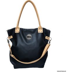 Torba Worek Waterproof Czarna. Czarne nerki damskie Pakamera, bez wzorów, ze skóry, bez dodatków. Za 169,00 zł.