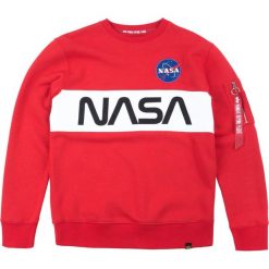 Bluza Alpha Industries NASA 178308-328 - czerwony || biały. Czerwone bluzy męskie Alpha Industries, m, bez wzorów, bez kołnierzyka, bez rękawów, bez kaptura. Za 247,99 zł.