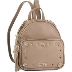 Plecak VERSACE JEANS COUTURE - E1VUBBP5 71281 723. Brązowe plecaki damskie Versace Jeans Couture, bez wzorów, z jeansu, klasyczne. W wyprzedaży za 419,00 zł.