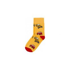 Skarpetki Bobby Sox - Retrofury BS22. Żółte skarpetki męskie Bobby Sox - skarpetki, bez wzorów, z elastanu. Za 18,00 zł.