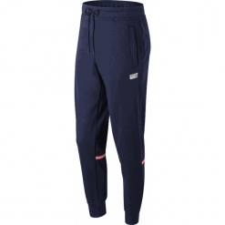New Balance WP91555PGM. Niebieskie spodnie damskie New Balance, xs, z bawełny. Za 229,99 zł.