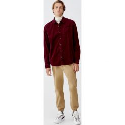 Spodnie joggersy ze ściągaczami. Szare spodnie męskie marki Pull&Bear, m, bez wzorów. Za 109,00 zł.