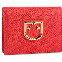 Mały Portfel Damski FURLA - Belvedere 1008458 P PBF5 Q26 Kiss f. Czerwone portfele damskie marki Furla, bez wzorów, ze skóry. Za 550,00 zł.