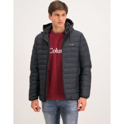 Kurtka puchowa Quiksilver Scaly EQYJK03504. Niebieskie kurtki męskie Quiksilver, m, bez wzorów, z poliesteru, bez kaptura. W wyprzedaży za 219,00 zł.