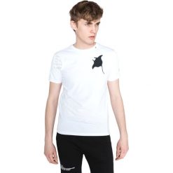 Replay Koszulka Biały. Białe podkoszulki męskie Replay, xl, z nadrukiem, z bawełny, krótkie. Za 257,95 zł.