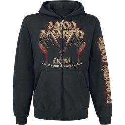 Bejsbolówki męskie: Amon Amarth Viking Bluza z kapturem rozpinana czarny