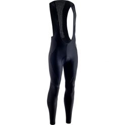 Spodnie długie na rower szosowy ROADR 900 zimowe męskie. Czarne spodnie męskie VAN RYSEL, na zimę, s, bez wzorów, z elastanu, sportowe, długie. Za 299,99 zł.