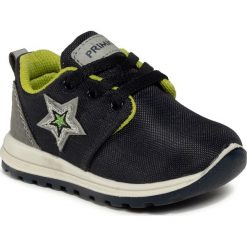 Sneakersy PRIMIGI - 5354722 M Blu. Niebieskie trampki chłopięce Primigi, bez wzorów, ze skóry, na sznurówki. Za 179,00 zł.