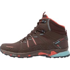 Mammut AENERGY MID GTX Buty trekkingowe coffee/dark barberry. Brązowe buty zimowe damskie marki Mammut. W wyprzedaży za 503,20 zł.