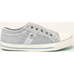 S. Oliver - Tenisówki. Niebieskie trampki i tenisówki damskie S.Oliver, bez wzorów, z gumy, bez zapięcia. W wyprzedaży za 129,90 zł.