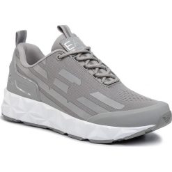 Sneakersy EA7 EMPORIO ARMANI - X8X033 XCC52 M530 Neutral Grey/Silver. Szare sneakersy męskie EA7 Emporio Armani, bez zapięcia. W wyprzedaży za 589,00 zł.