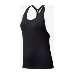 Reebok Podkoszulek Czarny. Czarne podkoszulki damskie Reebok, xl, bez wzorów, z elastanu, bez kołnierzyka. Za 97,95 zł.