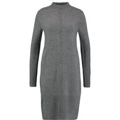 Sukienki dzianinowe: comma Sukienka dzianinowa dark grey melange