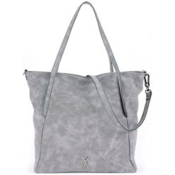 Suri Frey torebka damska Romy Basic szary. Szare torebki klasyczne damskie SURI FREY, bez wzorów, eleganckie, bez dodatków. Za 269,00 zł.