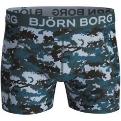 Björn Borg Bokserki Męskie Xxl Turkusowy. Niebieskie bokserki męskie marki Björn Borg, bez wzorów. W wyprzedaży za 77,00 zł.