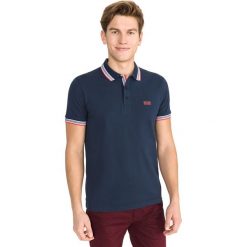 BOSS Paddy Polo Koszulka Niebieski. Niebieskie podkoszulki męskie Boss, l, z haftami, z bawełny, polo, bez rękawów. Za 359,95 zł.