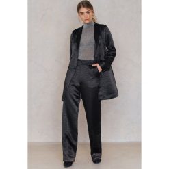 Spodnie z wysokim stanem: Gestuz Spodnie Zoe – Black