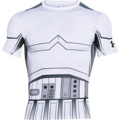 Under Armour Koszulka męska Trooper Full Suit Comp SS biała r. M (1273450-100). Szare koszulki sportowe męskie marki Under Armour, l, z elastanu. Za 179,44 zł.