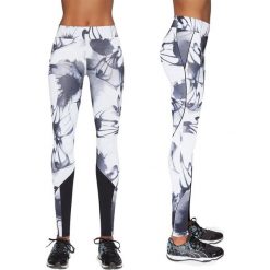 Legginsy sportowe damskie: Bas-Bleu Legginsy damskie Bas Black Calypso białe r. S (BB239)
