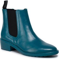 Kalosze EMU AUSTRALIA - Ellin W12004 Teal Green. Niebieskie kalosze damskie EMU Australia, bez wzorów, z tworzywa sztucznego. W wyprzedaży za 209,00 zł.