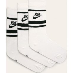 Nike Sportswear - Skarpetki (3 pack). Białe skarpetki damskie Nike Sportswear, bez wzorów, z elastanu. Za 59,90 zł.