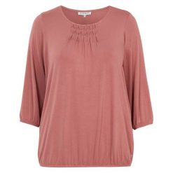Zhenzi Bluzka dżersejowa Giro różowy female różowy 50/52 (L). Różowe bluzki damskie Zhenzi, s, bez wzorów, z dżerseju, eleganckie, z okrągłym kołnierzem, bez rękawów. Za 199,00 zł.