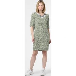 Marc Cain Sports - Sukienka damska, zielony. Zielone sukienki damskie Marc Cain Sports, na imprezę, w paski, sportowe, bez kołnierzyka, bez rękawów, sportowe. Za 799,95 zł.