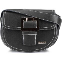 Torebka damska 88-4Y-513-1. Czarne walizki marki Wittchen, w paski, eleganckie. Za 259,00 zł.