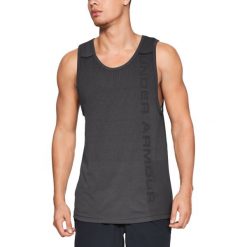 Under Armour Vanish Seamless Podkoszulek Szary. Szare podkoszulki męskie Under Armour, m, bez wzorów, z poliesteru, bez rękawów. Za 188,95 zł.