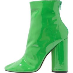 Botki damskie: Public Desire IMPACT Botki na obcasie green