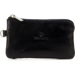 KRENIG Classic 12021 czarne skórzane etui na klucze - czarny. Czarne etui męskie Krenig, ze skóry. Za 49,99 zł.