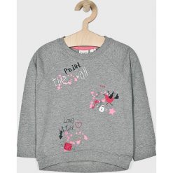 Name it - Bluza dziecięca 92-128 cm. Niebieskie bluzy dziewczęce marki Name it, bez wzorów, z bawełny, bez rękawów, bez kaptura. W wyprzedaży za 37,90 zł.