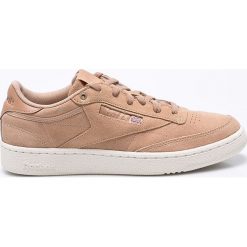 Reebok Classic - Buty Club C 85 MCC. Brązowe buty sportowe męskie marki Reebok Classic, ze skóry, na sznurówki, reebok classic. W wyprzedaży za 239,90 zł.