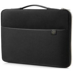 HP Torba Na Laptopa 14 Carry Sleeve 3Xd33Aa#Abb, Czarno-Złota. Żółte torby na laptopa HP, bez wzorów, eleganckie. Za 69,00 zł.