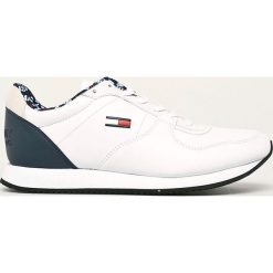 Tommy Jeans - Buty. Niebieskie buty sportowe męskie Tommy Jeans, z jeansu, na sznurówki. W wyprzedaży za 319,90 zł.