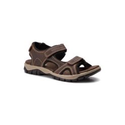 GO SOFT MI20-SPORTS-02 Brązowy. Pomarańczowe sandały męskie GO SOFT, ze skóry, bez zapięcia. Za 119,99 zł.
