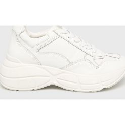 Steve Madden - Buty Memory. Szare buty sportowe damskie Steve Madden, bez wzorów, ze skóry, sportowe. W wyprzedaży za 319,90 zł.