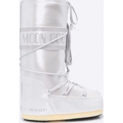 Moon Boot - Śniegowce Vinile Met. Szare śniegowce damskie Moon Boot, z materiału, bez zapięcia. Za 479,90 zł.