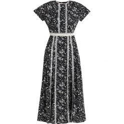 Sister Jane DEEP CREEK DRESS Długa sukienka black/white. Czarne długie sukienki Sister Jane, m, z materiału, z długim rękawem. Za 359,00 zł.