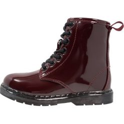Buty zimowe damskie: OVS Botki sznurowane granita