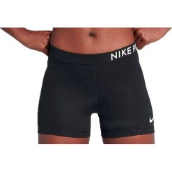 Nike Pro Short 3'' 889577-010. Czarne szorty damskie Nike, s, bez wzorów, z poliesteru. W wyprzedaży za 89,99 zł.
