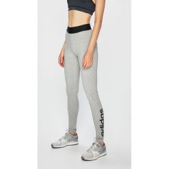Adidas Performance - Legginsy. Szare spodnie damskie adidas Performance, s, z nadrukiem, z elastanu. W wyprzedaży za 99,90 zł.