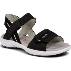 Sandały SUPERFIT - 6-06204-01 Schwarz. Czarne sandały dziewczęce Superfit, ze skóry, bez zapięcia. Za 319,00 zł.