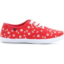 Trampki chłopięce: Czerwone Tenisówki Hey Girls