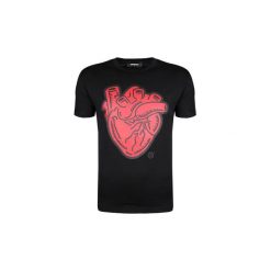 T-shirty z krótkim rękawem Dsquared S74GD0336. Czarne t-shirty męskie Dsquared, s, bez wzorów, bez kołnierzyka, krótkie. Za 489,00 zł.
