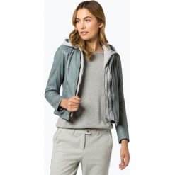 Gipsy - Damska kurtka skórzana, niebieski. Niebieskie kurtki damskie marki Gipsy, s, bez wzorów, vintage, z kapturem. Za 699,95 zł.